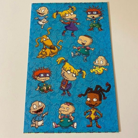 Vintage 1990s 2000 Sandylion & American Greetings Rugrats Stickers - 6 Sheets - Picture 5 of 10